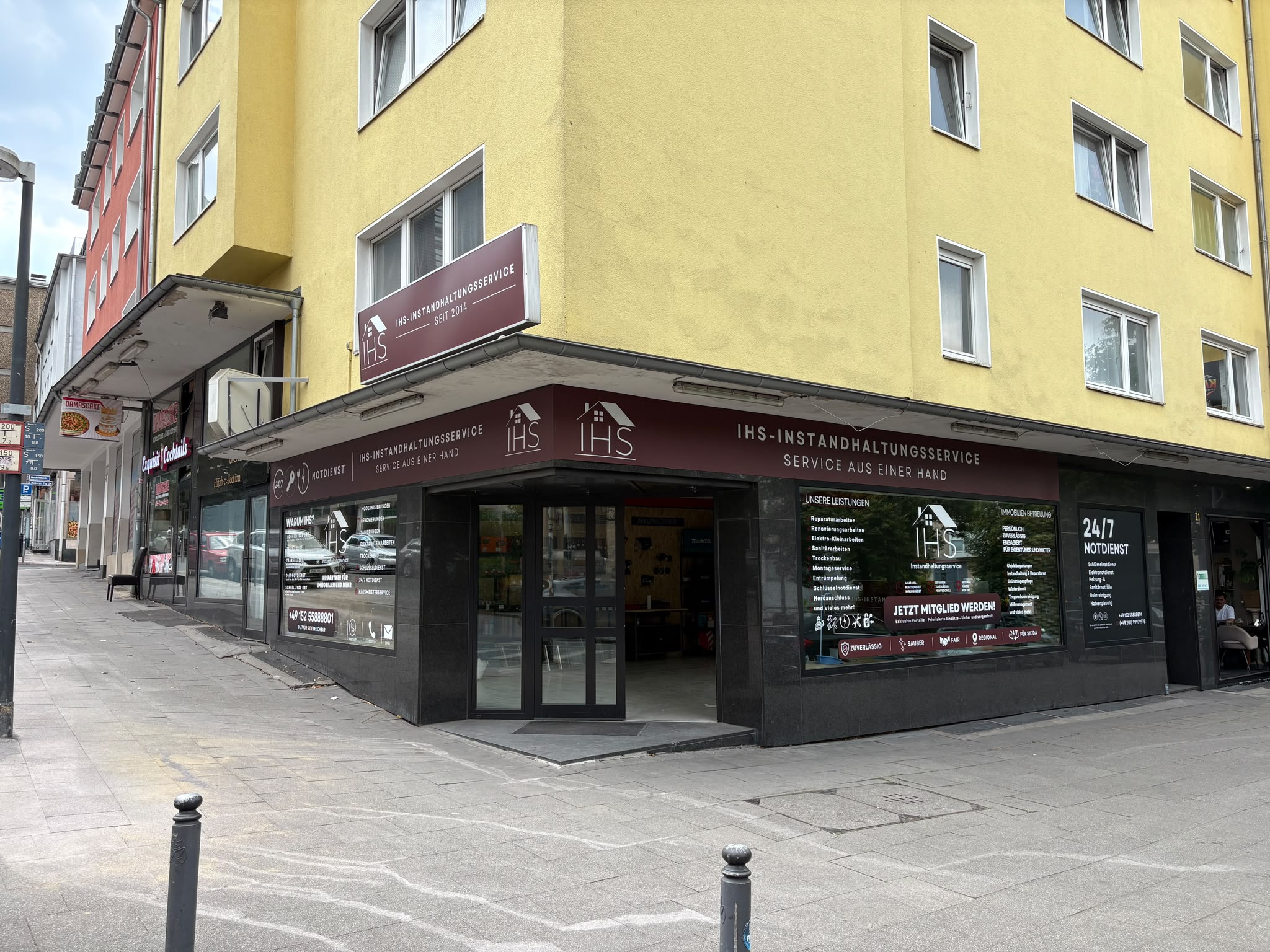 Ladenlokal von IHS Instandhaltungsservice in der Kreuzeskirchstr. 21 in Essen